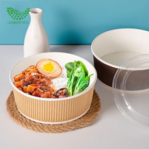 Food Grade Quality Paper Material, Eco-Friendly Disposable Soup