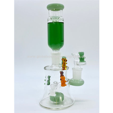 China Custom handmade 5 inch tobacco glass water pipe smoking mini bongs  Manufacturer and Supplier