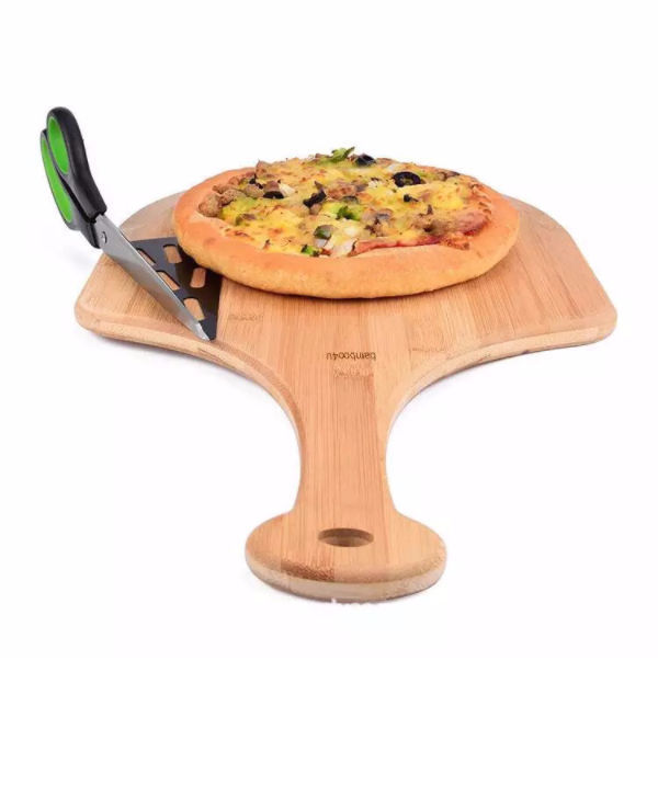 Wooden Pizza Peel Bamboo Pizza Board Kitchen Accessories Pizza Tools  Kitchenware - China Pizza Peel and Pizza Board price