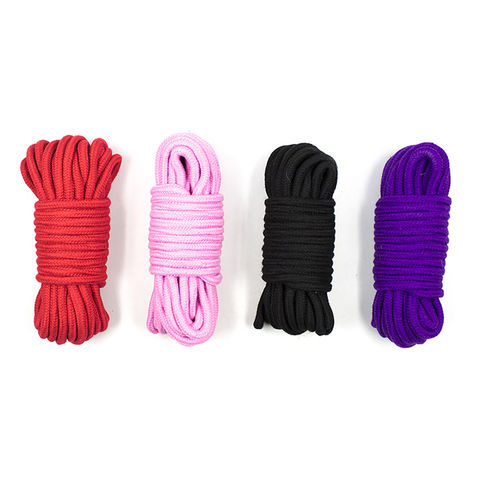 Sm Couple Flirting Bundle Bondage Cotton Soft Rope, Cosplay Props