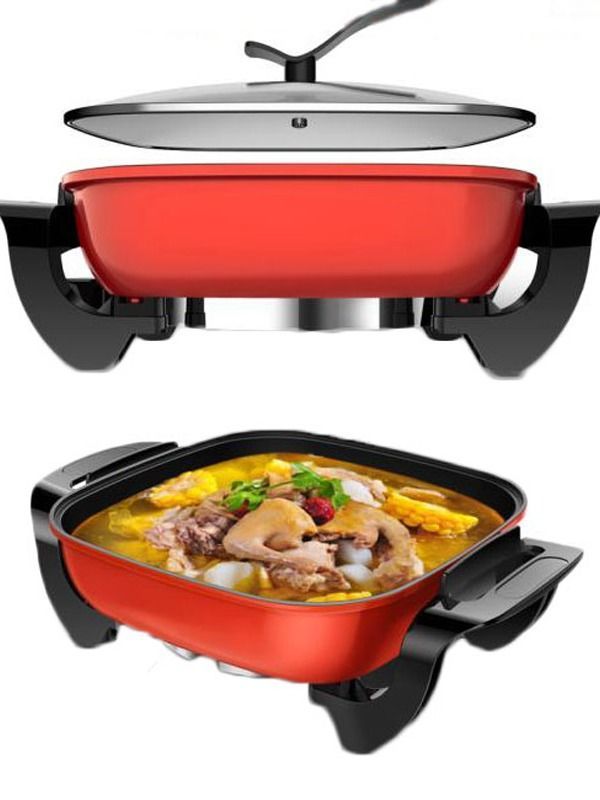 Multifunction Electric Non Stick Multi Frying Pan Multi Function Electric  Fry Pan Multifunctional Frying Pan Square Hot Pan Electric Heating Pan  Electric Pans - China Fry Pan and Frying Pan price