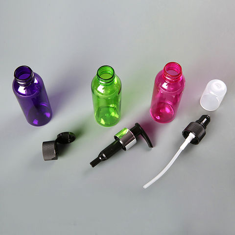 Buy Wholesale China 100ml Empty Round Plastic Cosmetic Pet Bottles