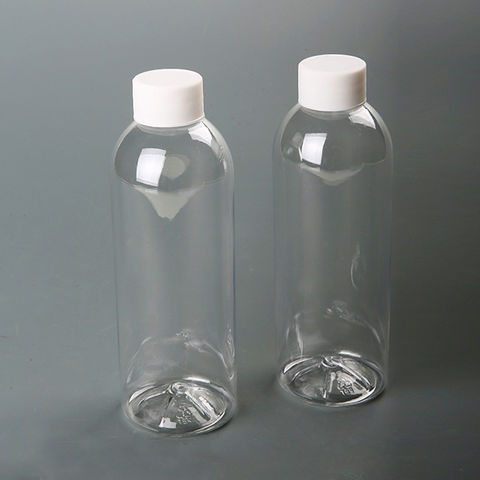 Buy Wholesale China Transparent Empty Plastic Pet Bottle With Cap