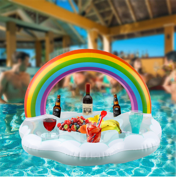Drink Holder Floating Inflatable Cooler CoolerZ Floating Cooler
