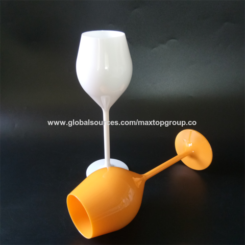 Unbreakable Polycarbonate glass plastic polycarbonate brandy glass
