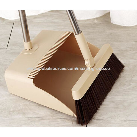 Home Kitchen Office Lobby Outdoors Upright Broom and Dustpan Set - China  Household Products and Upright Broom and Dustpan Set price