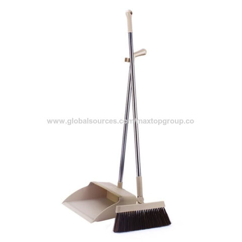 Buy Wholesale China Quick 'n Easy Upright Broom And Dustpan Set-sturdy Long  Handled Broom Dustpan Combo & Long Handled Dustpan With Broom at USD 0.805