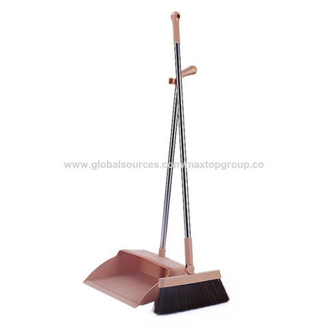 Buy Wholesale China Quick 'n Easy Upright Broom And Dustpan Set-sturdy Long  Handled Broom Dustpan Combo & Long Handled Dustpan With Broom at USD 0.805