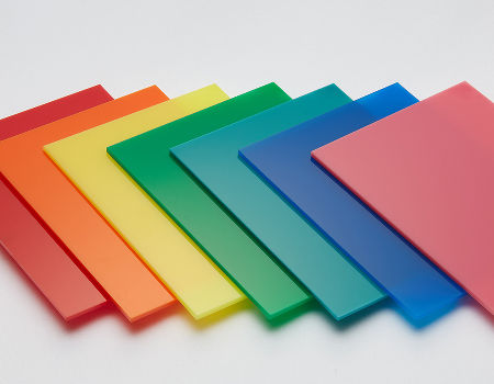 Colored Cast Acrylic Sheet Pmma Sheets 100% Virgin Material 1220x2440mm 2mm UV Coated Laser Cutting supplier