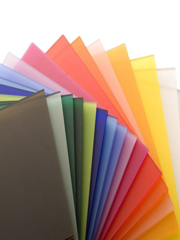 2mm 3mm 5mm Thick Customized Colour Solid Cast Clear Acrylic Sheet supplier