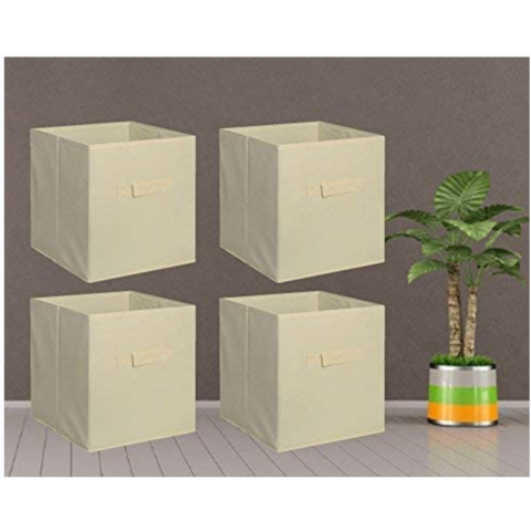 Pliable de cubes en tissu non tissé casier de rangement en tissu conteneur  en carton avec couvercle - Chine Casier de rangement et conteneur de  stockage prix