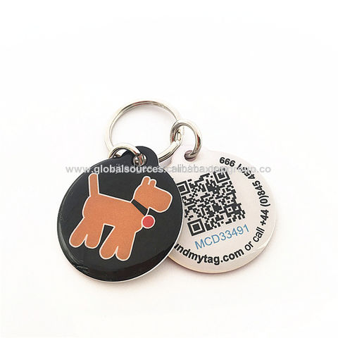 Custom Logo Blank Sublimation Metal Pet Name ID Qr Code Dog Tag for  Engraving Necklace Dog Tags Stainless Steel - China Dog Tag and Metal Dog  Tag price