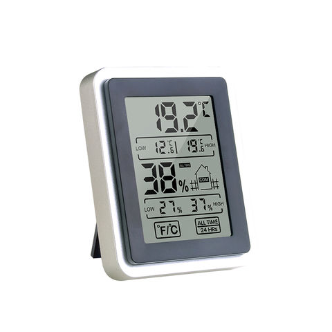 Buy Wholesale China Digital Lcd Indoor Convenient Temperature Sensor  Humidity Meter Thermometer Hygrometer & Meter Thermometer Hygrometer at USD  2.38