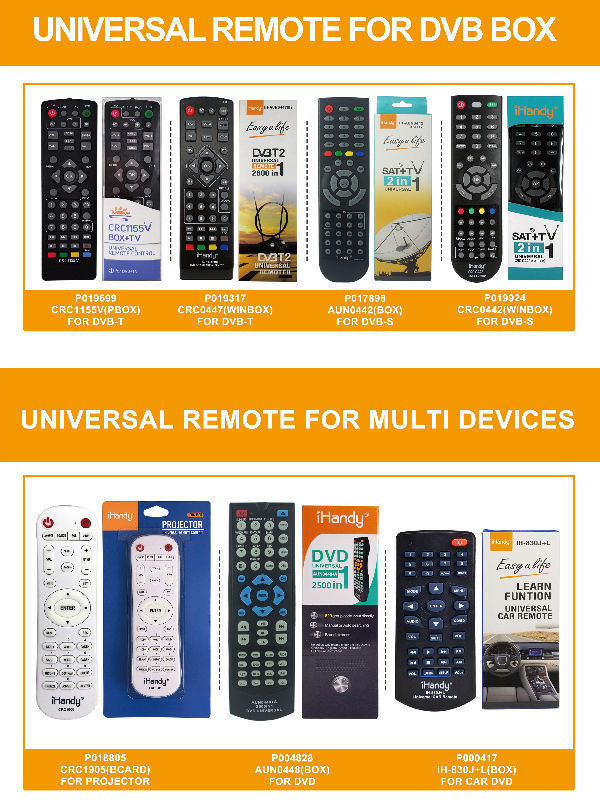 Télécommande Universelle TV Orange