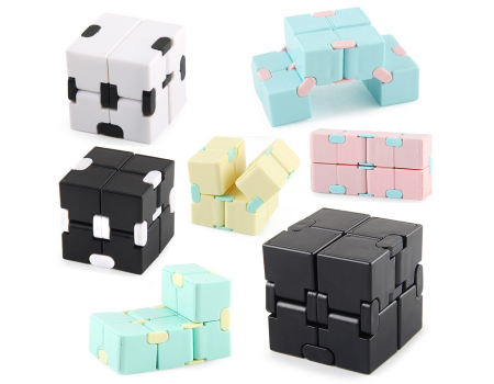 Magic Cube Infinity Folding Cube Multi-fonctionnel Stress Soulageant Jouet  éducatif