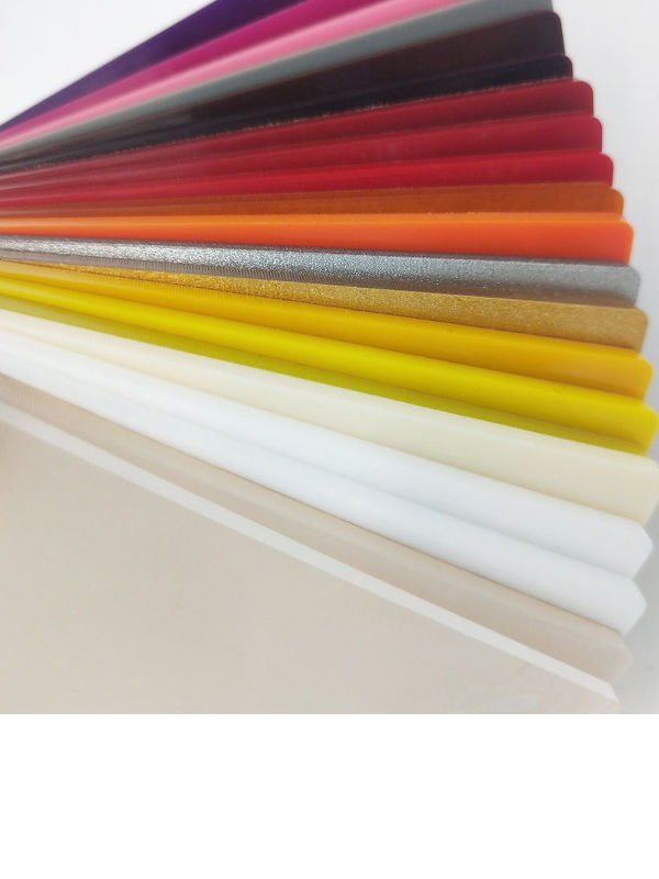 Eco-friendly color cast acrylic plastic mirror sheets /acrylic panel for laser cutting supplier