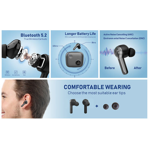 Achetez en gros écouteurs Anti-bruit Sans Fil Stérilisent Les Uv