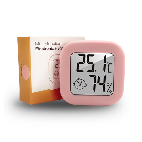 Buy Wholesale China Mini Household Digital Lcd Indoor Thermometer  Hygrometer Humidity Meter Weather Station & Mini Digital Indoor Thermometer  Hygrometer at USD 1.25