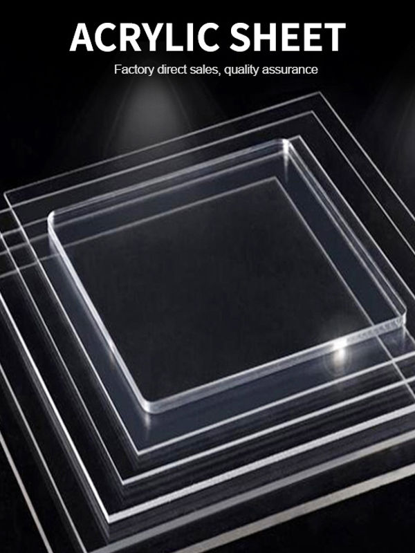 Solid clear acrylic panels supplier cut to size 8mm 5mm 3mm 2mm 1.5mm acrylic sheet supplier