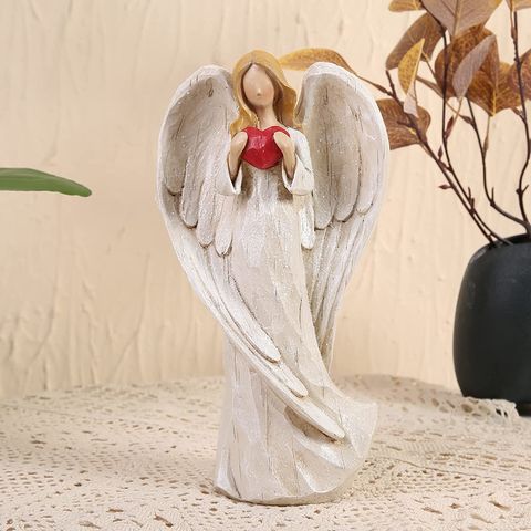 Buy Wholesale China 8.9inch Resin Praying Angel Sculpture Figurine