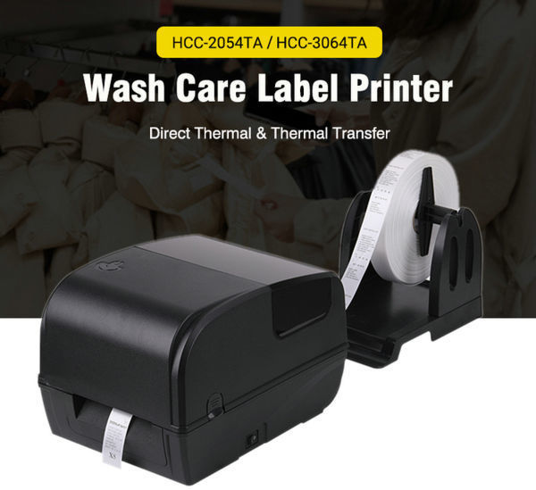 Sult Tips Gæsterne Buy Wholesale China Thermal Washable Barcode Textile Clothing Label  Stickers Printers With 300m Ribbon Hcc-2054ta & Label Thermal Receipt  Printer at USD 210 | Global Sources