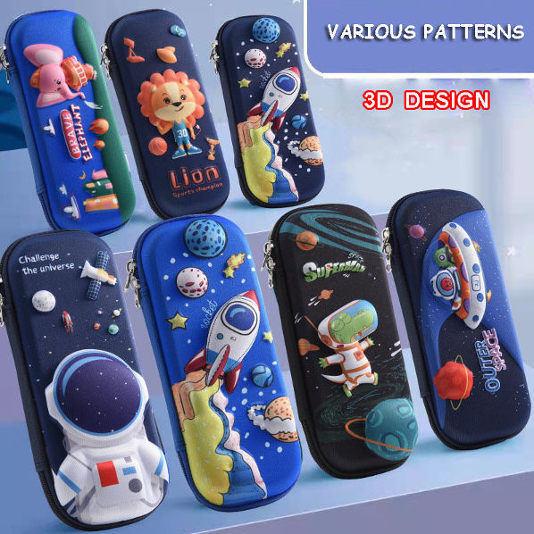 Buy Wholesale China 3d Custom Kids Hard Shell Eva Pencil Case School Cute  With Good Price & Pencil Cases at USD 3.65