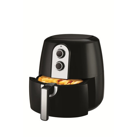 Air Fryers 2.5L Air Fryer With Rapid Air Circulation System, For Home Smart  No Frying Low Fat Healthy Oven 1200W (Color : Black)