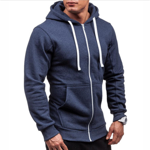 Men's Full Zip Hooded Fleece