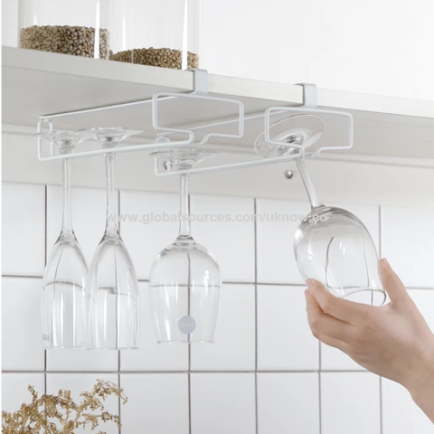 Water glass holder online rack