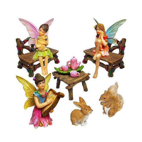 Buy Wholesale China Set Of 12 Pcs Outdoor Lovely Angel Fairy