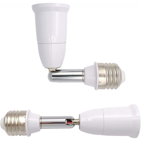 Wireless Light Socket with Magnetic Base Remote Control Lamp Holder for E26  E27 Led Bulb on Floor Lamp Hang Lamp