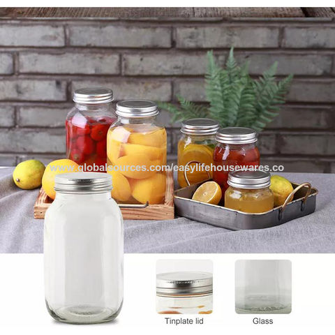 Buy Wholesale China 250ml Glass Preserving Jar Small Size Glass Mason Jar  Air Tight Jar With Lid & Glass Mason Jar at USD 0.3