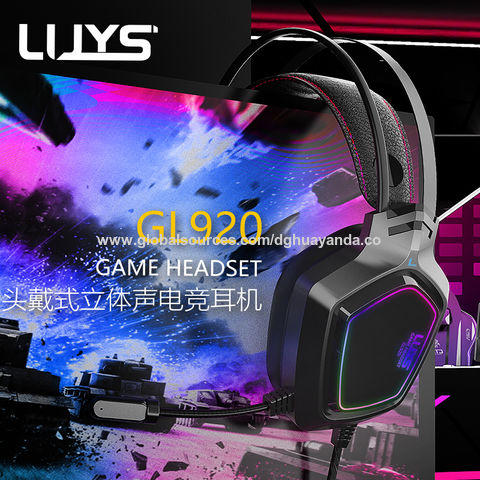Buy Wholesale China Jindun Gl920 7.1 Channel Wired Usb Gaming