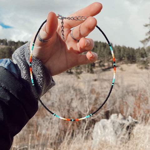 Western beaded necklace