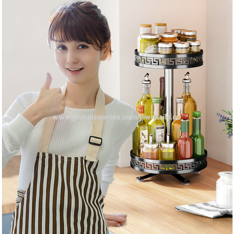 Buy Wholesale China Spice Shelf Multi-layer Rotating Kitchen Multi