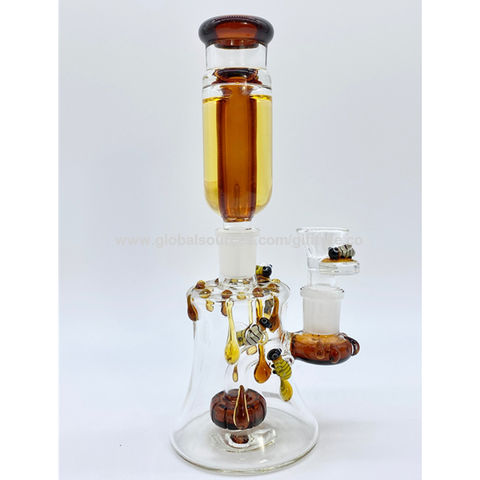 Buy China Wholesale Honey Bee Bong Straight Tube Glass Bong Glass Glass  Water Pipe Tobacco Weed Bong Smoking Pipe Glass Pipe & Glass Bong Glass  Water Pipe Glass Smoking Pipe Dab $6.36