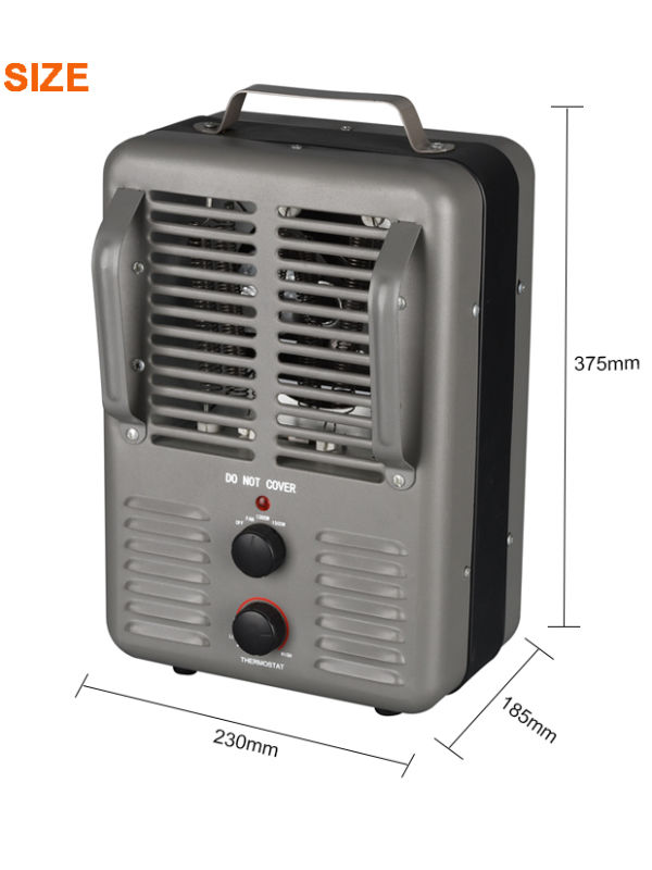 Buy Wholesale China Electric Fan Heater Utility Milk House Heater 1500w  Portable Heater With Thermostat u0026 Electric Fan Heater at USD 11.3 | Global  Sources