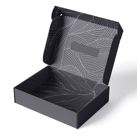 Hot Sale Luxury Jewelry Packaging Black Kraft Paper Black Cardbpoard -  China Paper, Paper Board