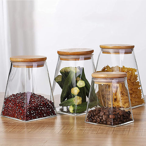 Vacío de boca ancha para almacenamiento de alimentos Frasco de vidrio con tapa  hermética - China Los caramelos de vidrio y vidrio precio