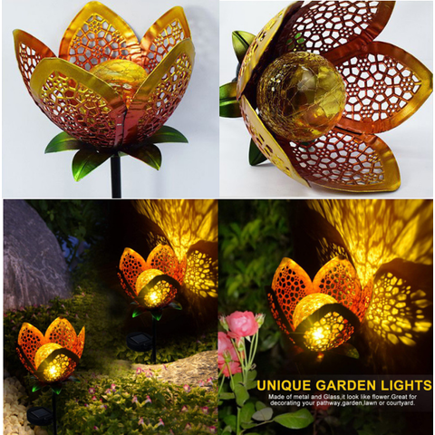 Garden Decor Solar Dancing Butterfly Solar/Battery Powered Butterfly