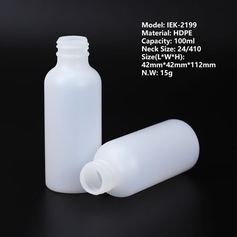 Round Protein Powder Hdpe Containers, Capacity: 100 ml