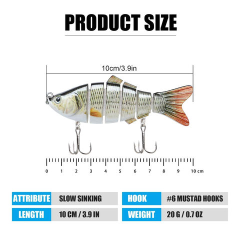 Fishing Lures For Bass Trout 3.9 Multi Jointed Swimbaits & 3.5 Paddle  Tails Swimming Lures $0.58 - Wholesale China Freshwater Saltwater Bass  Fishing Lures at Factory Prices from Huangyuxing Group Co. Ltd