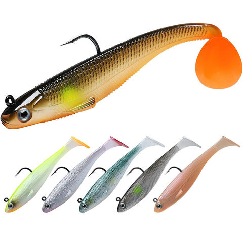 TRUSCEND Fishing Lures for Bass Trout Multi Jointed Swimbaits