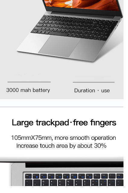 Wholesale 15.6 Inch Laptop Core I7 5500u Ordinateur Portable