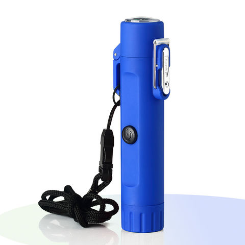 Allume Bougie Electrique, USB Rechargeable Arc Briquet avec Affichage de  Batterie LED Long Flexible 360º Coupe-Vent pour Cuisine Barbecue Bougie  Gazinière Camping