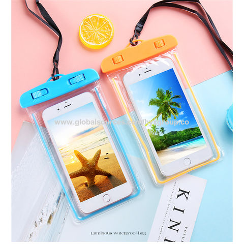 Fundas Impermeables para iPhone 12, Carcasas y Bolsas Protectoras Luminosas para iPhone XS MAX 8 7 6s Plus