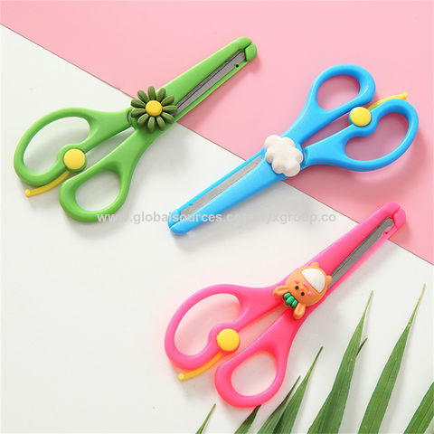 Child Scissors for Toddlers Safety Scissors DIY Photo Plastic Student  Scissor Paper-Cutting for Kids Children DIY Art Craft - China Cute,  Stationery
