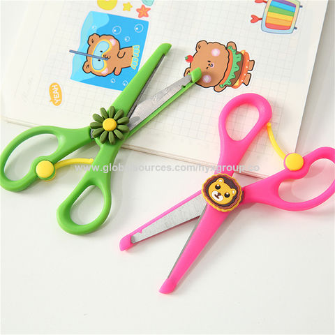 Buy Wholesale China Paper Scissors Children Safety Scissors Art Craft  Scissors Toy Plastic Handmade Stationery Scissors & Handmade Stationery  Scissors at USD 0.15
