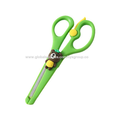 Buy Wholesale China Plastic Scissor Kindergarten Creative Stretch Safety  Handmade Diy Paper Cutting Scissors For Kids & Plastic Scissor at USD 0.25