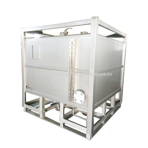 Buy Wholesale China Stainless Steel Water Tank 1000 Liter Custom Square  Stainless Steel Tank With Frame & Stainless Steel Tank at USD 2000